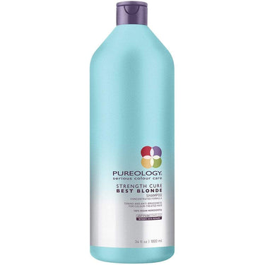 PUREOLOGY_Strength Cure Best Blonde Shampoo 34oz_Cosmetic World